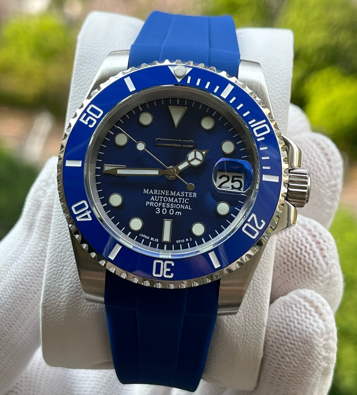 Seikomariner | Smurf Oysterflex