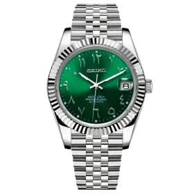 Seikojust | Arabic Green — Tokei Watches
