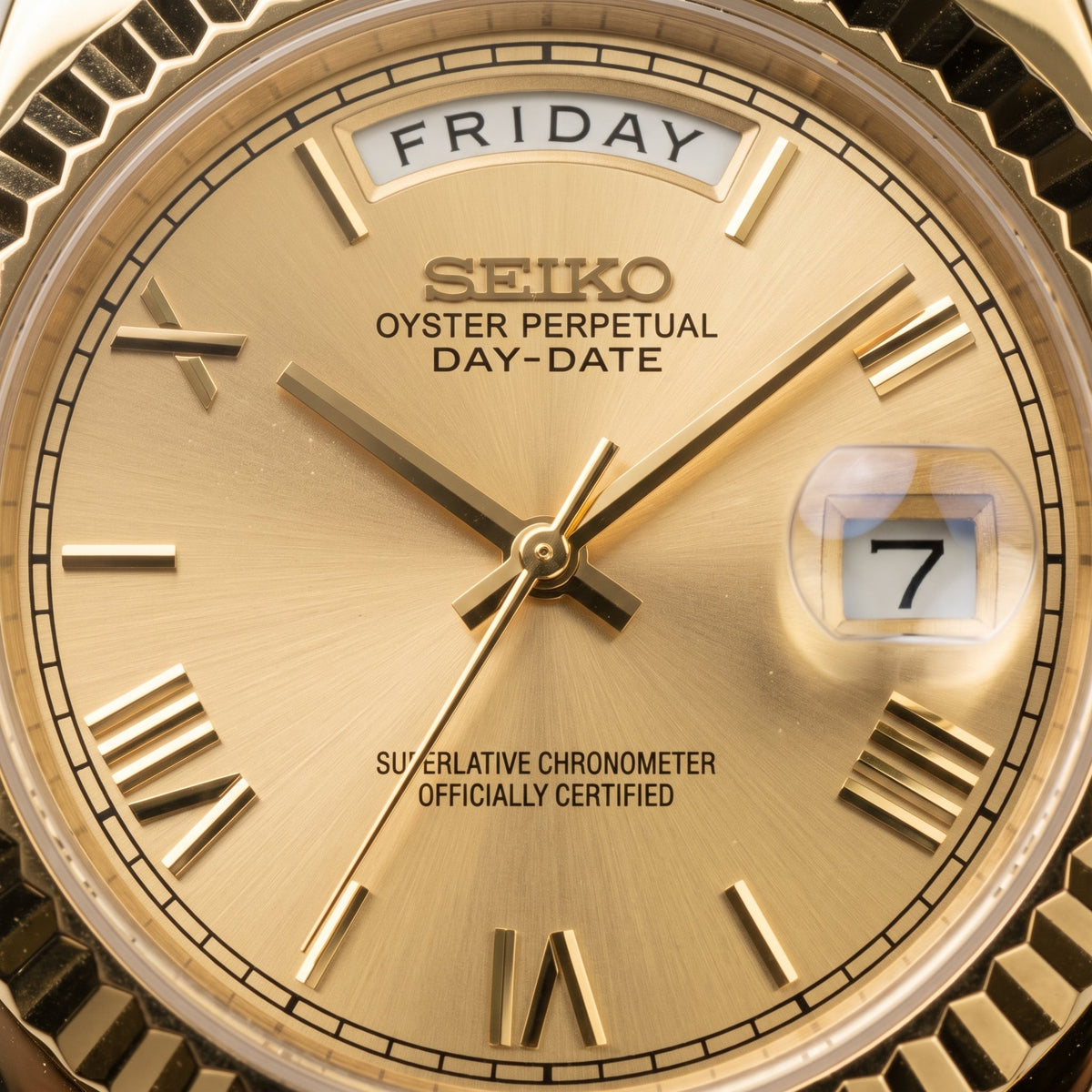 Seikodate | Yellow Gold President