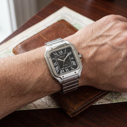 Santeiko | Black Textured Dial