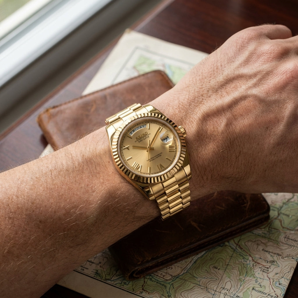 Seikodate | Yellow Gold President