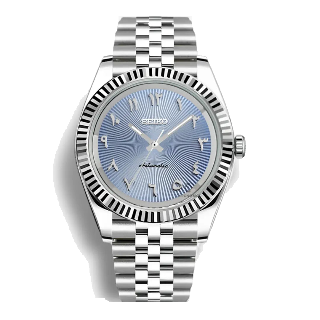 Seikojust | Arabic Blue Gradient — Tokei Watches