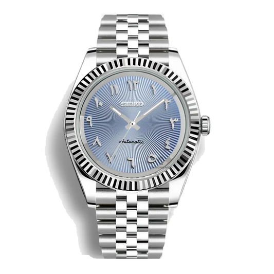 Seikojust | Arabic Blue Gradient — Tokei Watches