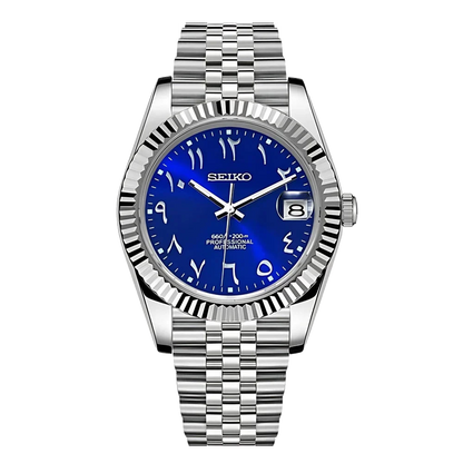Seikojust | Arabic Blue — Tokei Watches