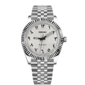 Seikojust | Gradient Arabic White Dial