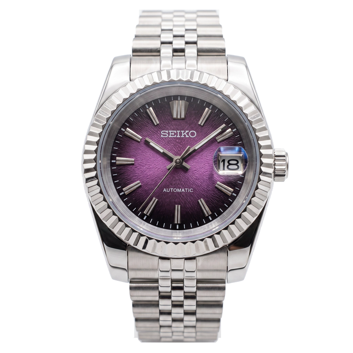 Seikojust | Purple Dial — Tokei Watches