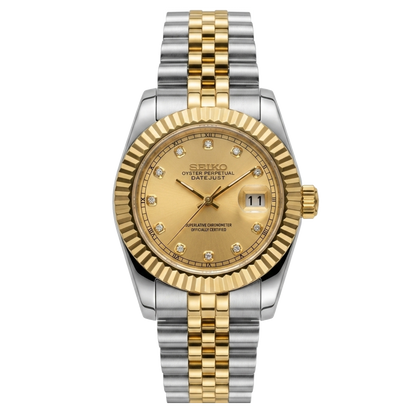 Ladyjust | Two Tones Champagne — Tokei Watches