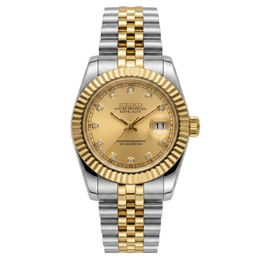 Ladyjust | Two Tones Champagne — Tokei Watches