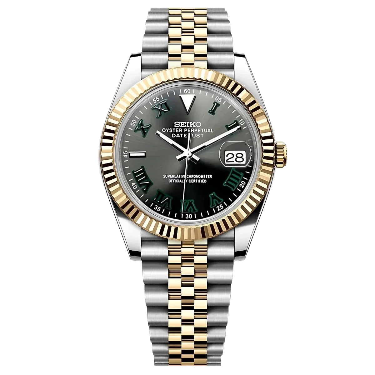 Seikojust | Wimbledon Two Tones Yellow Gold — Tokei Watches