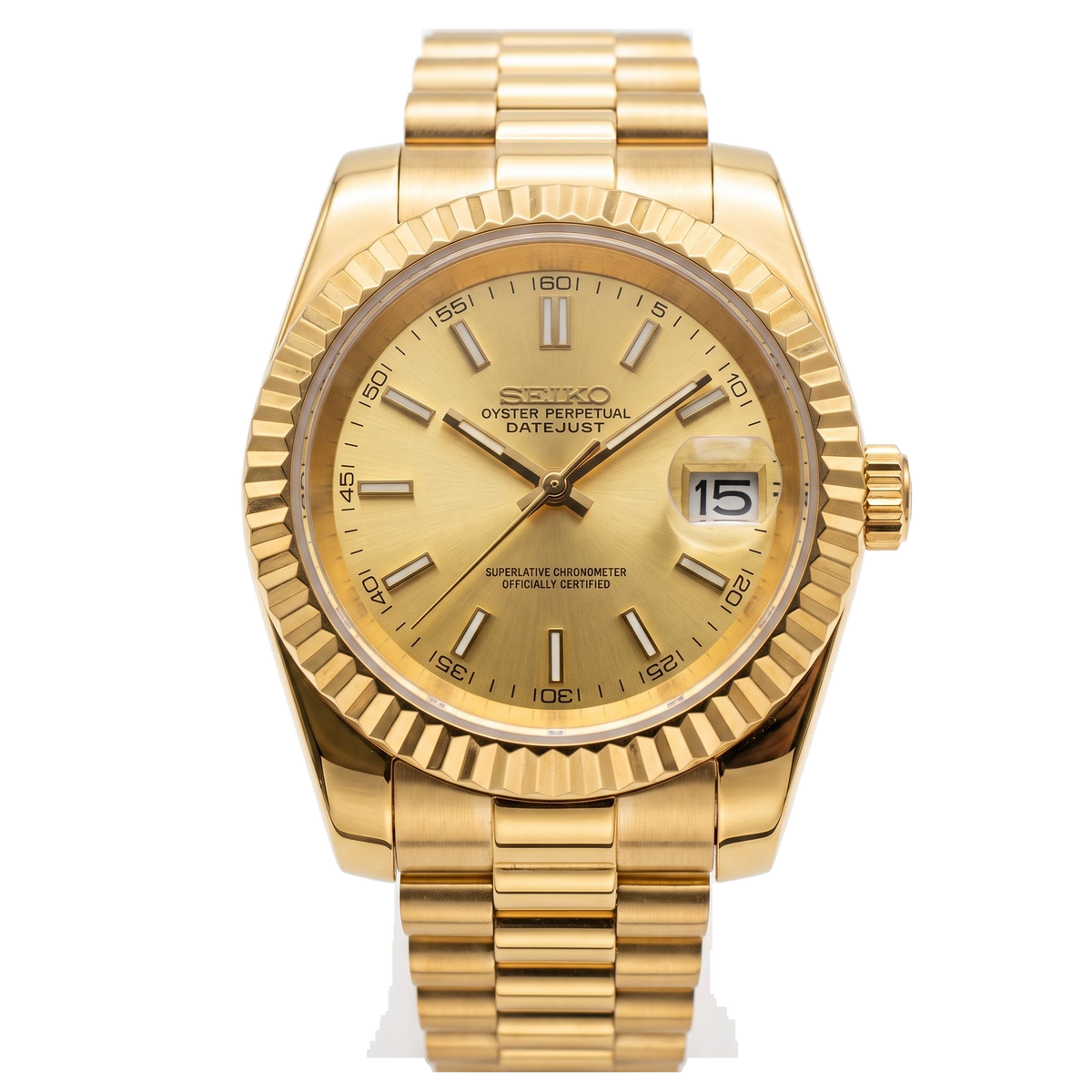 Seikojust | Yellow Gold — Tokei Watches