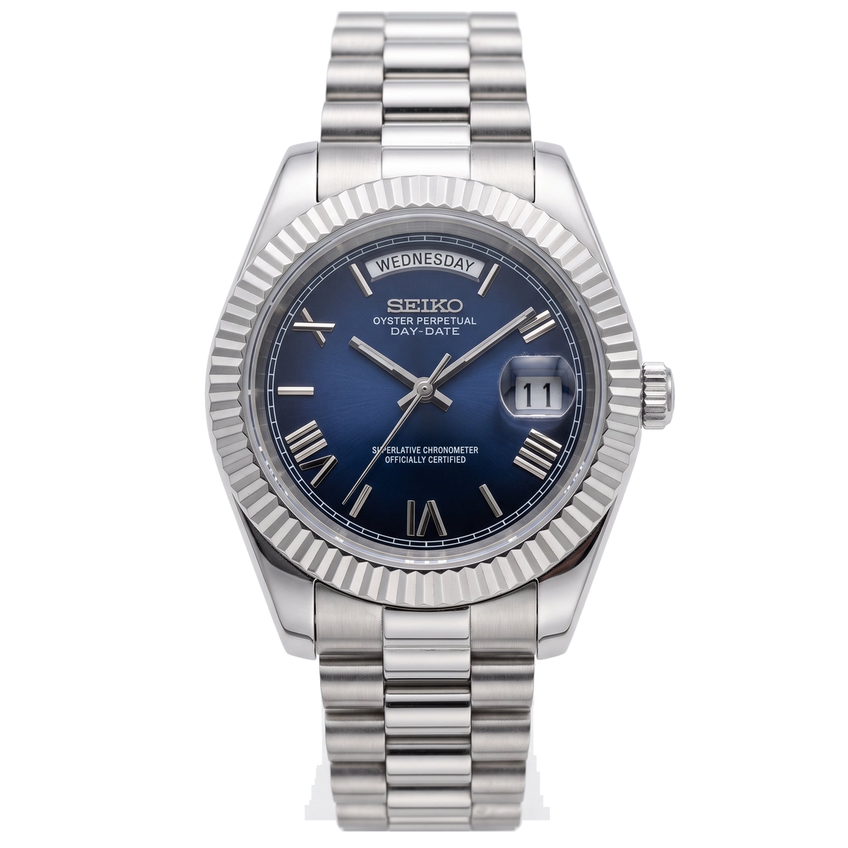 Seikodate | Roman Blue — Tokei Watches