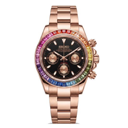 Seitona | Rainbow Rose Gold — Tokei Watches