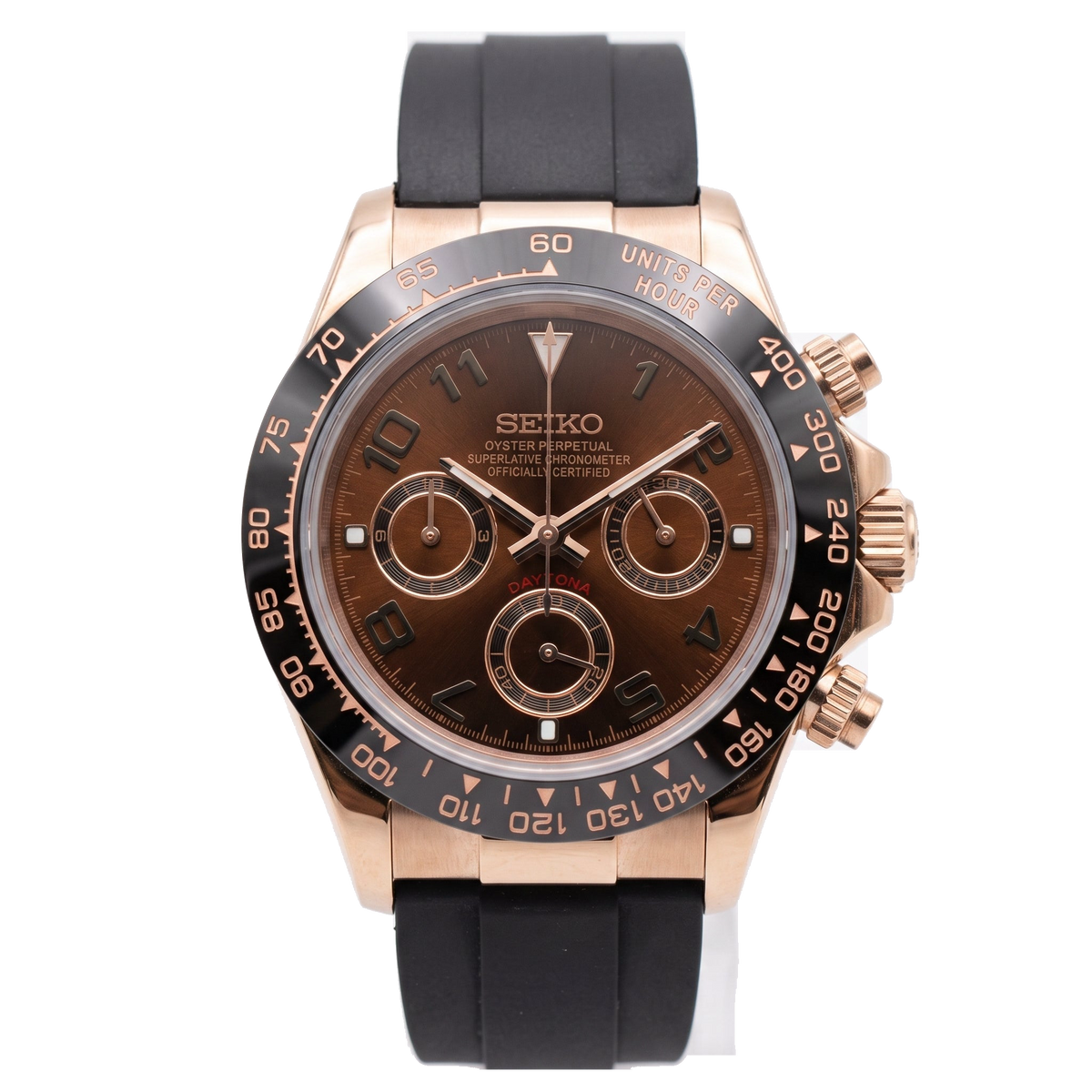Seitona | Chocolate OysterFlex — Tokei Watches
