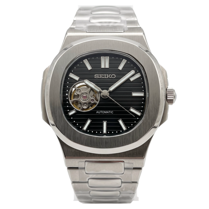 Nautiko | Black Open Heart — Tokei Watches