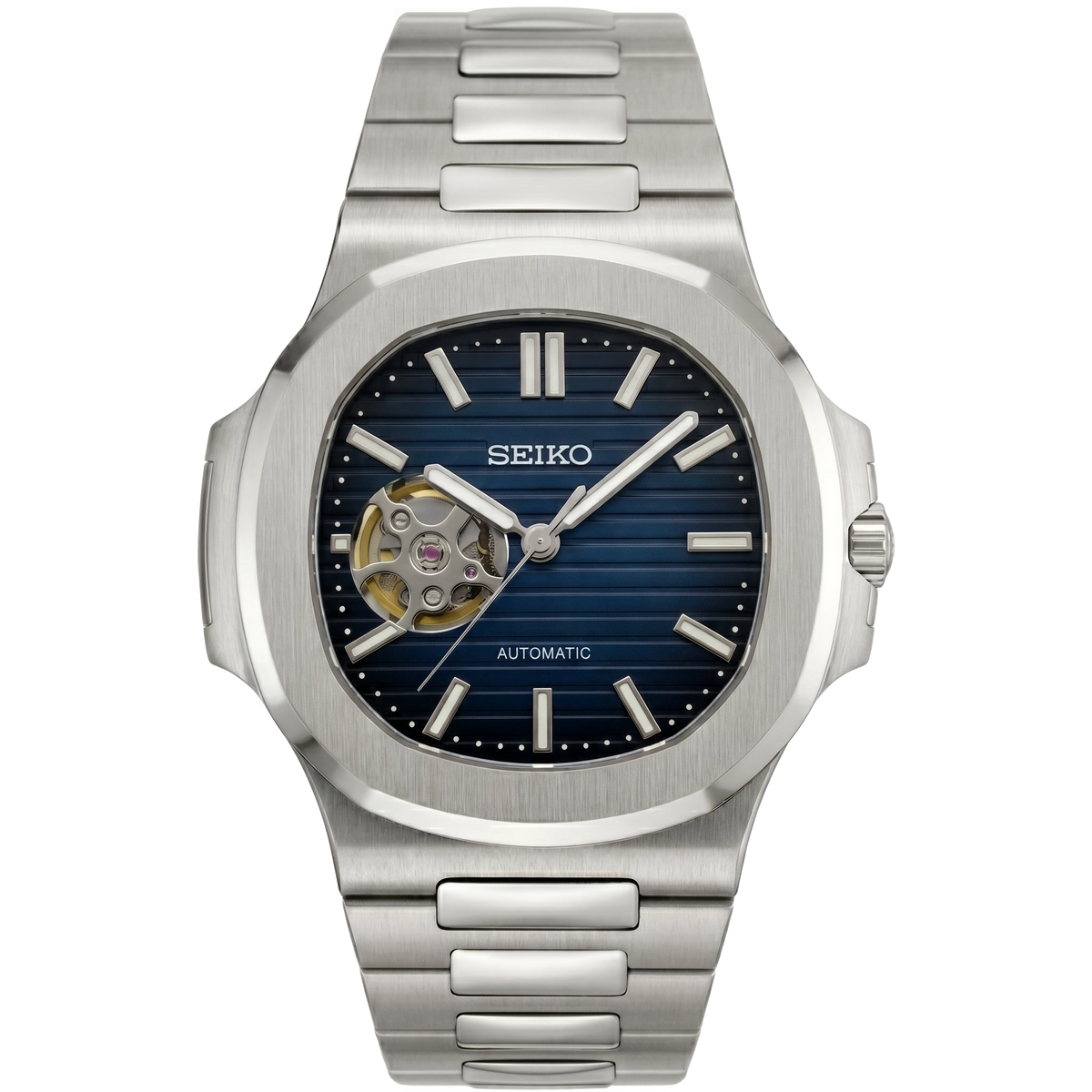 Nautiko | Blue Open Heart — Tokei Watches