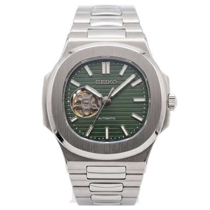 Nautiko | Green Open Heart — Tokei Watches