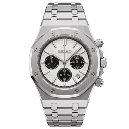 Seikoak | Panda Chronograph — Tokei Watches