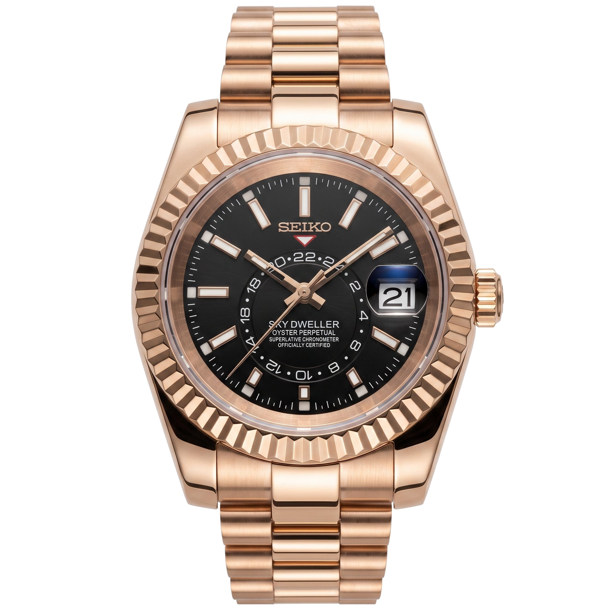 Skyteiko | Black Rose Gold — Tokei Watches