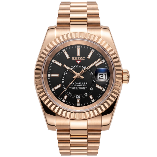 Skyteiko | Black Rose Gold — Tokei Watches