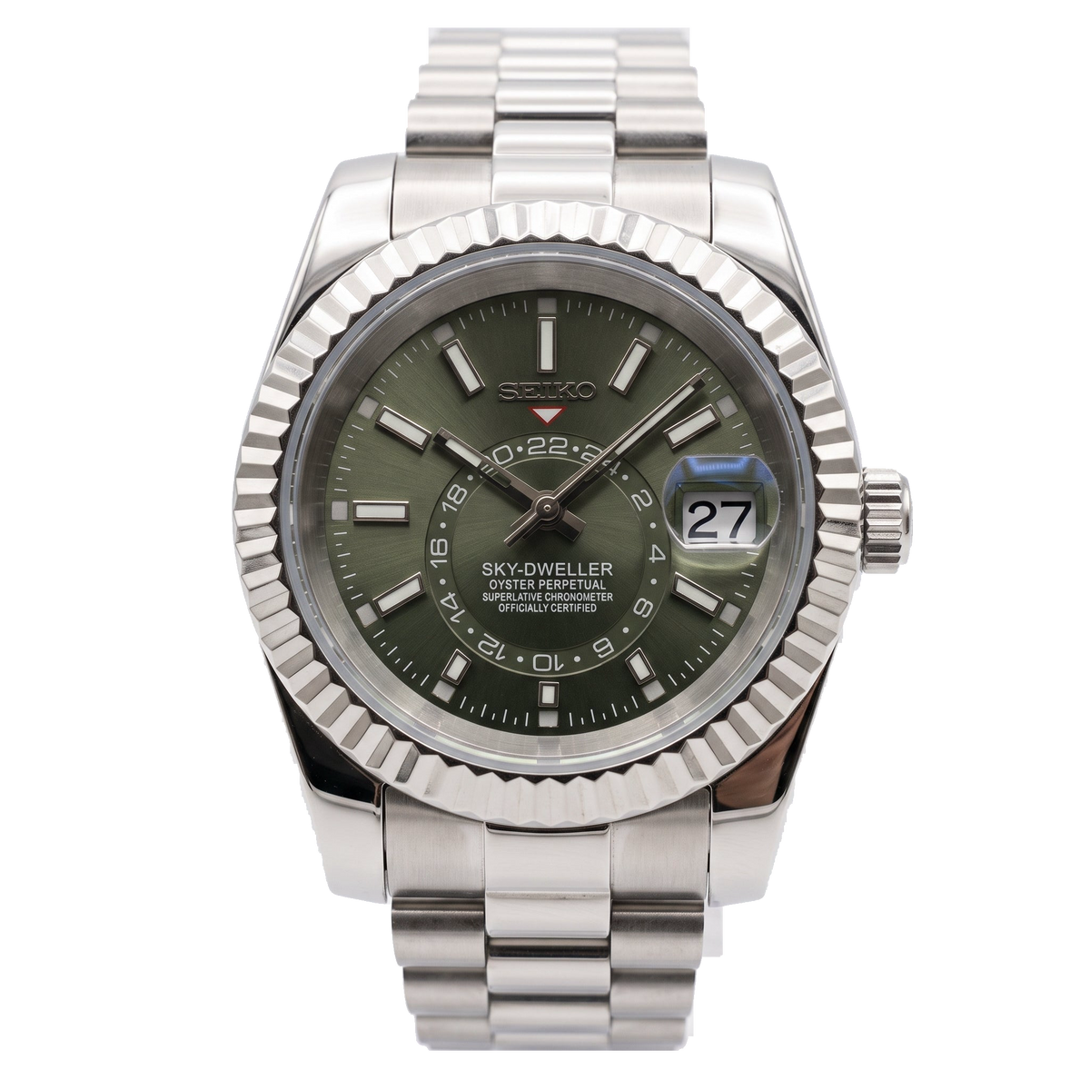 Skyteiko | Olive Green — Tokei Watches