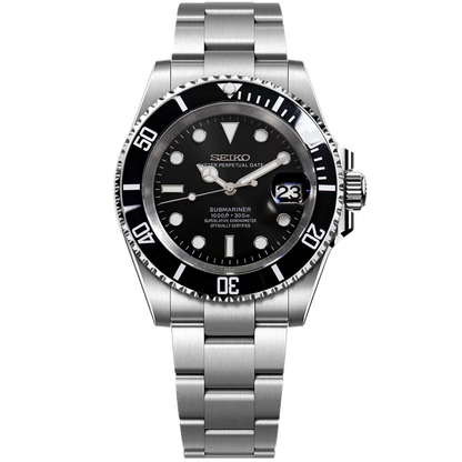 Seikomariner | Black — Tokei Watches