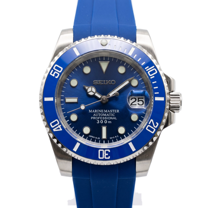 Seikomariner | Smurf Oysterflex — Tokei Watches